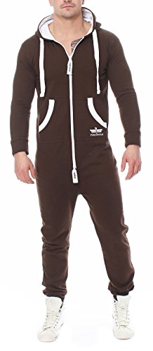 Finchman FMJ18 Jumpsuit Heren - Warm Pluizig Joggingpak Trainingspak Overall Huispak Winter